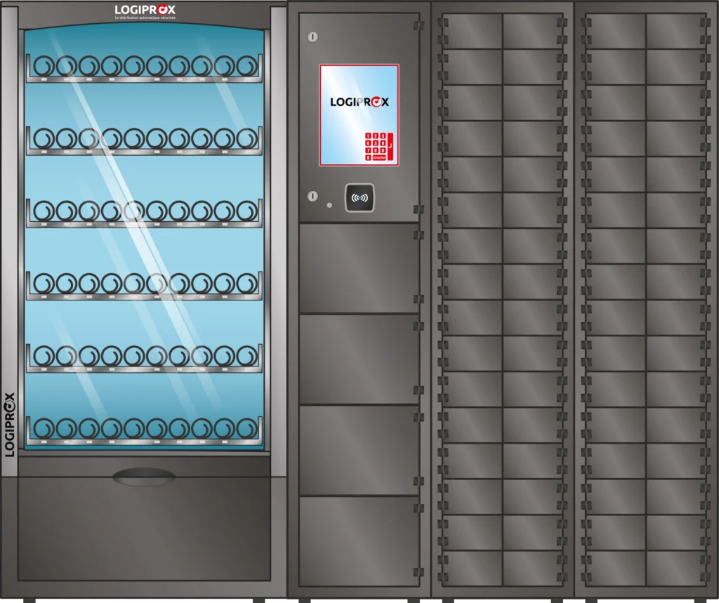 Configuration Distributeur automatique et casiers